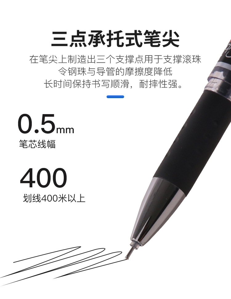 Chengxin G-30 oficina estudiante pluma de agua de carbono pluma de examen oficina completa tubo de aguja pluma de fábrica neutral venta directa pic 7