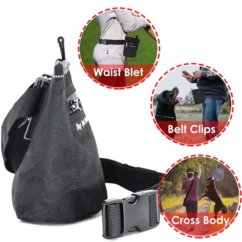 欧美跨境热销训狗师腰包宠物零食包遛狗腰包宠物零食玩具收纳袋详情5