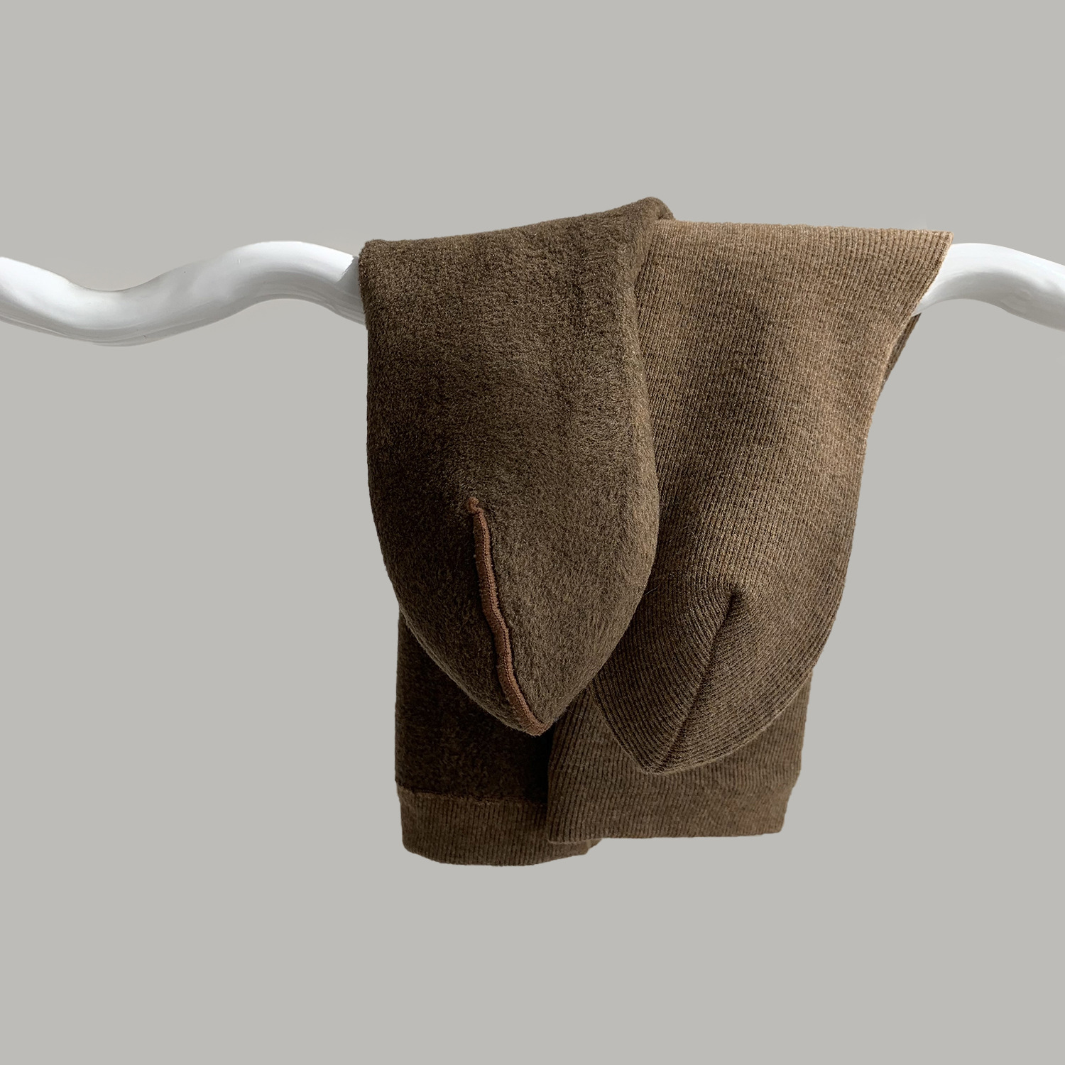 Unisex couple style fleece and thickened warm snow socks, mid-length home cotton socks, postpartum socks, floor socks pic 9