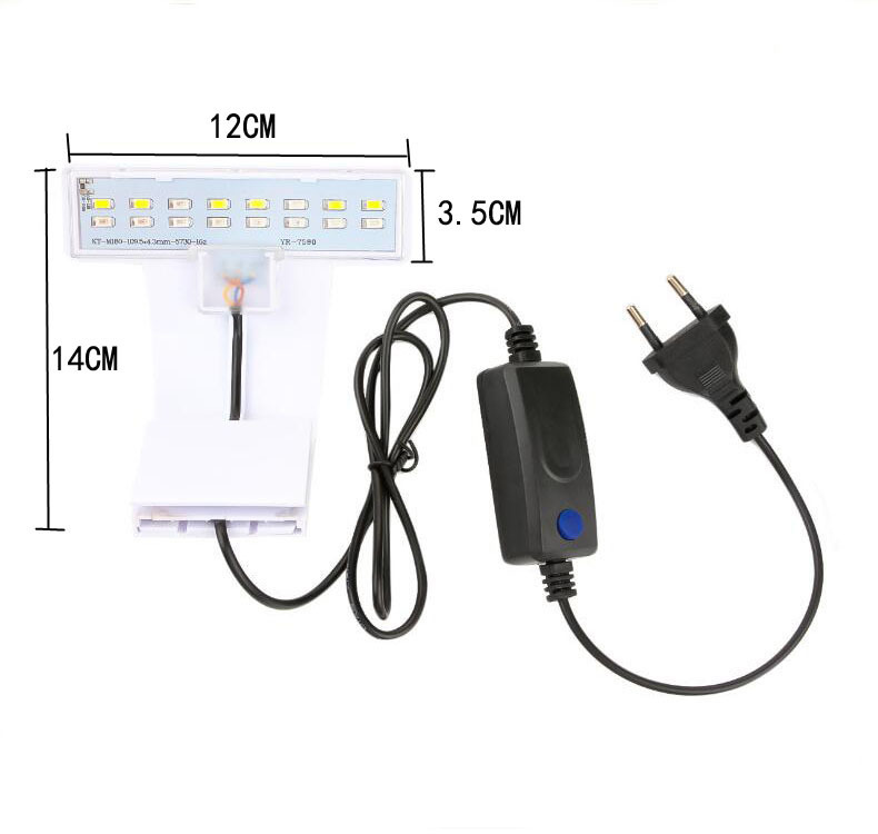 Fish tank, grass tank, light stand, aquarium lighting lamp, aquatic plant lamp, aquarium bracket lamp, LED lighting clamp lamp pic 17