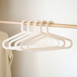 Rainbow-colored collar guard hanger, thickened plastic household hanger, clothes rack, clothes drying rack, clothes rack, clothes drying rack pic 44