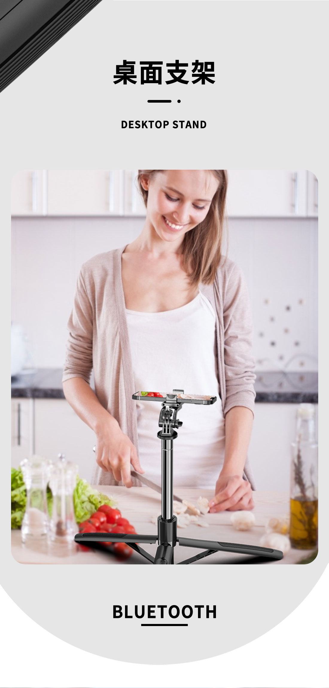 New mobile phone selfie stick Bluetooth extended floor-standing 1.6m live streaming beauty enhancement with light photography reinforced anti-shake tripod pic 26