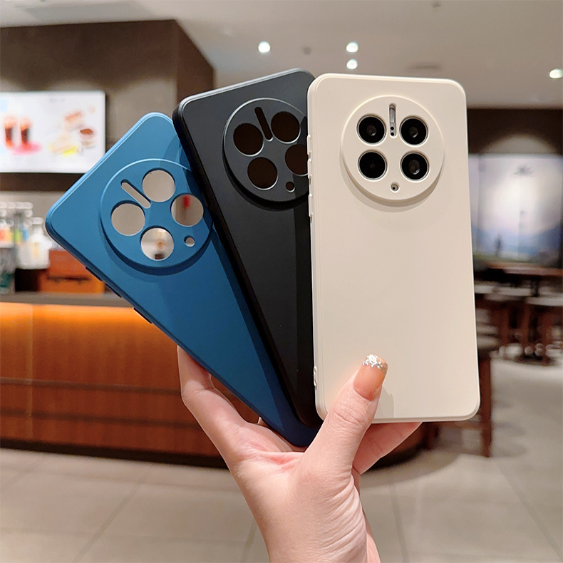 跨境液态硅胶手机壳适用华为mate70pro/p70/nova13/荣耀300手机壳详情14