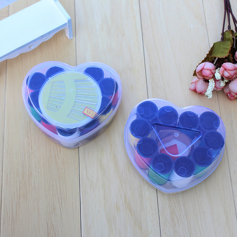 2-yuan store supply, home goods, plastic needle boxes, round box needles, 9 cylindrical thread combination sets, street stall, street stall, one-yuan and two-yuan small commodities and small goods pic 7