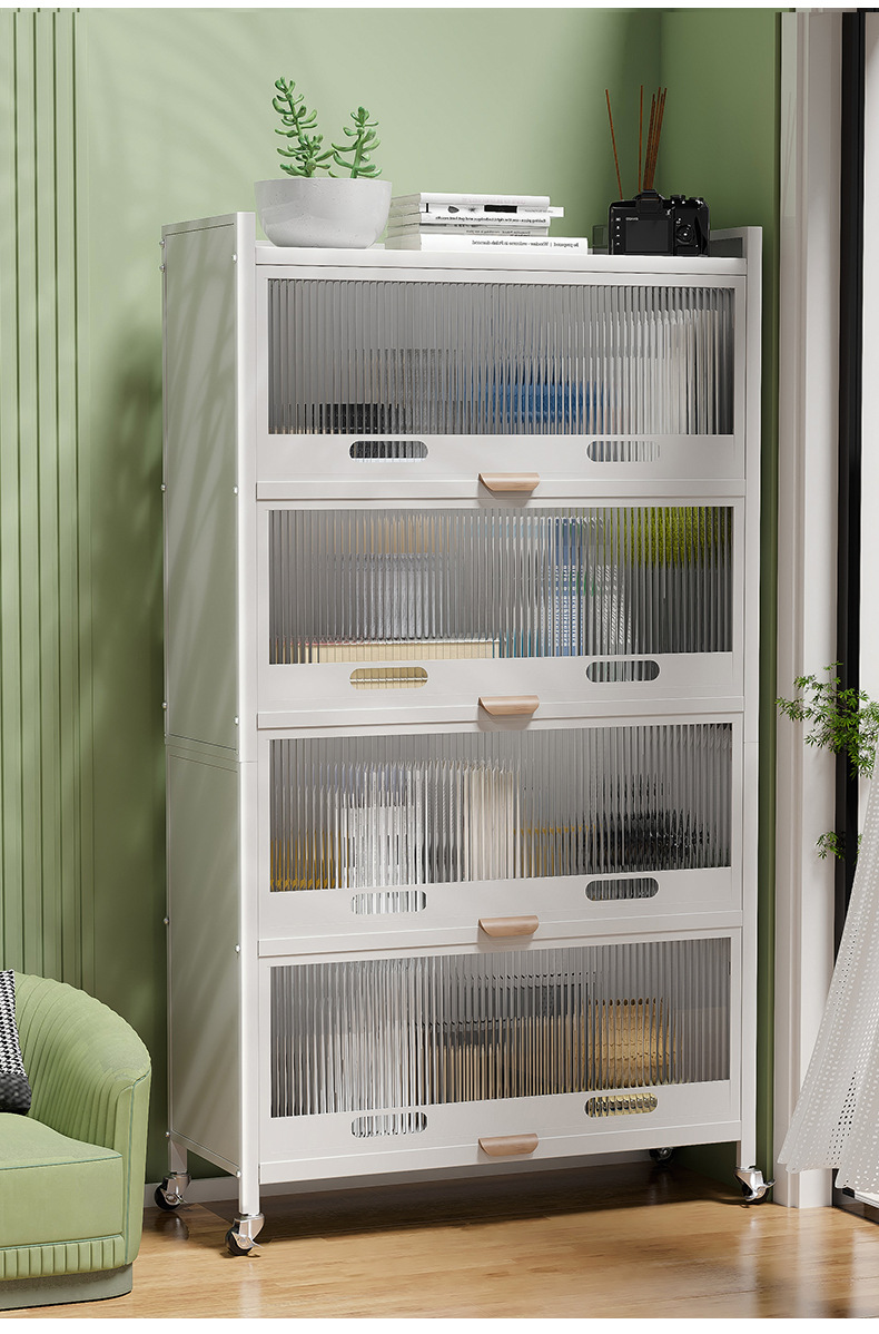 多功能钣金置物架 厨房台面烤箱架子客厅多功能柜子储物柜收纳架详情15