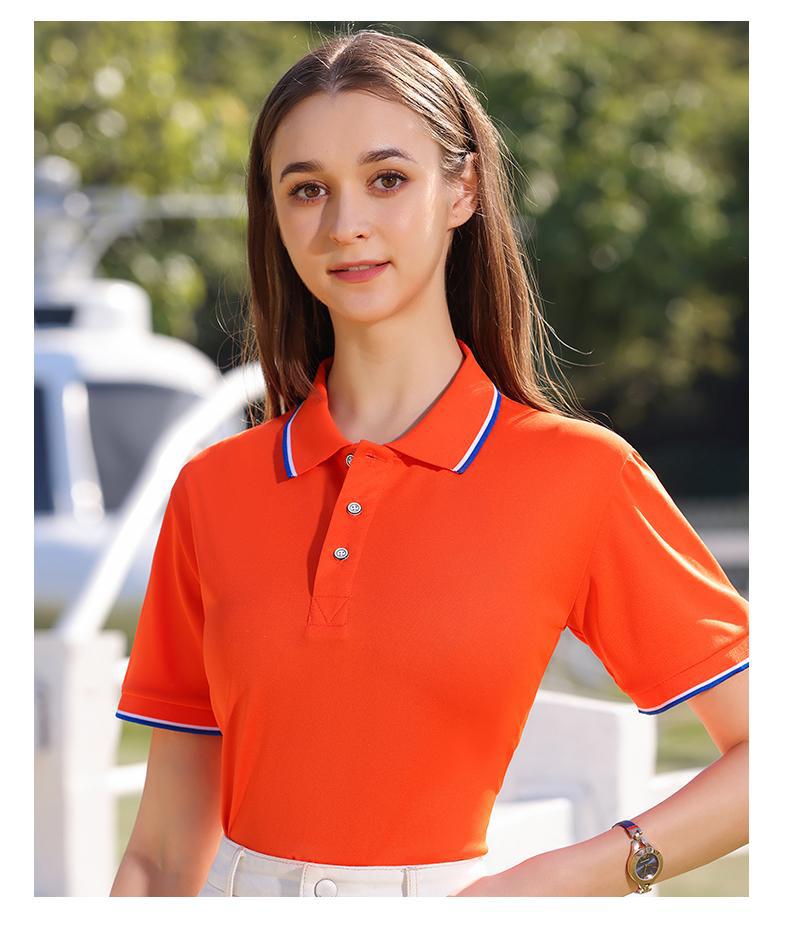 翻领Polo衫T恤定制企业广告衫文化衫订做速干短袖男工作服印logo详情33