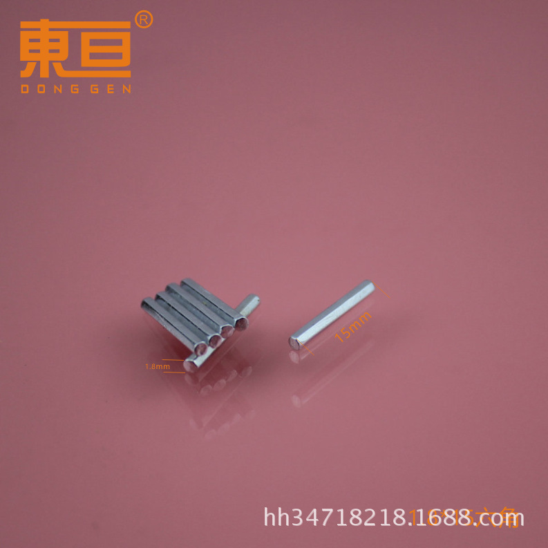 1.8*15 hexagonal iron axle toy car axle, technology model parts, toy accessories, creative DIY manual production materials, ceiling lamp special axle pic 5