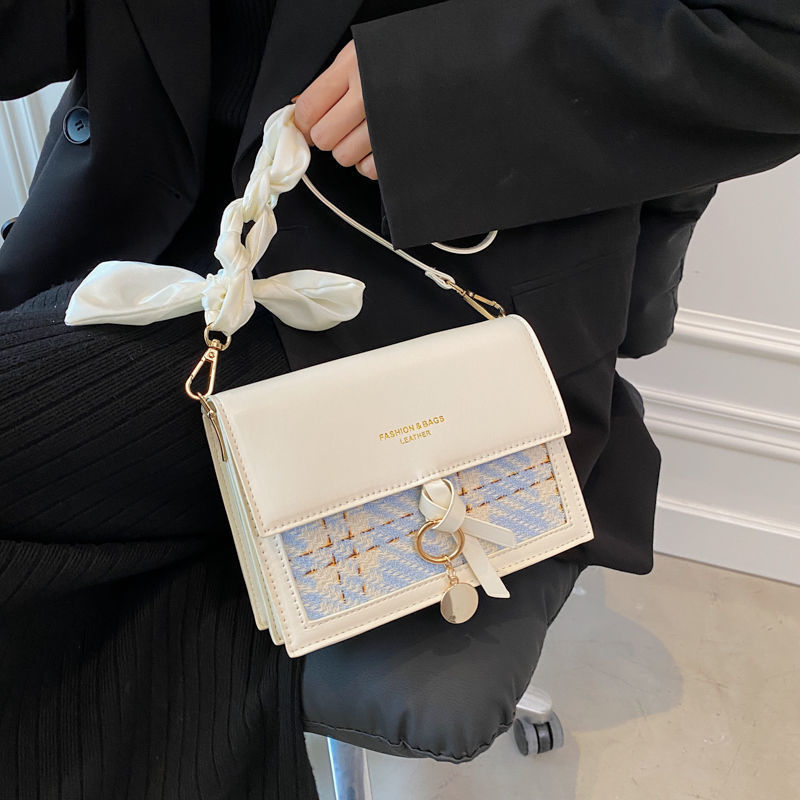 韩版时尚单肩包包女2024夏季新款洋气百搭小众ins链条包斜跨小包详情26