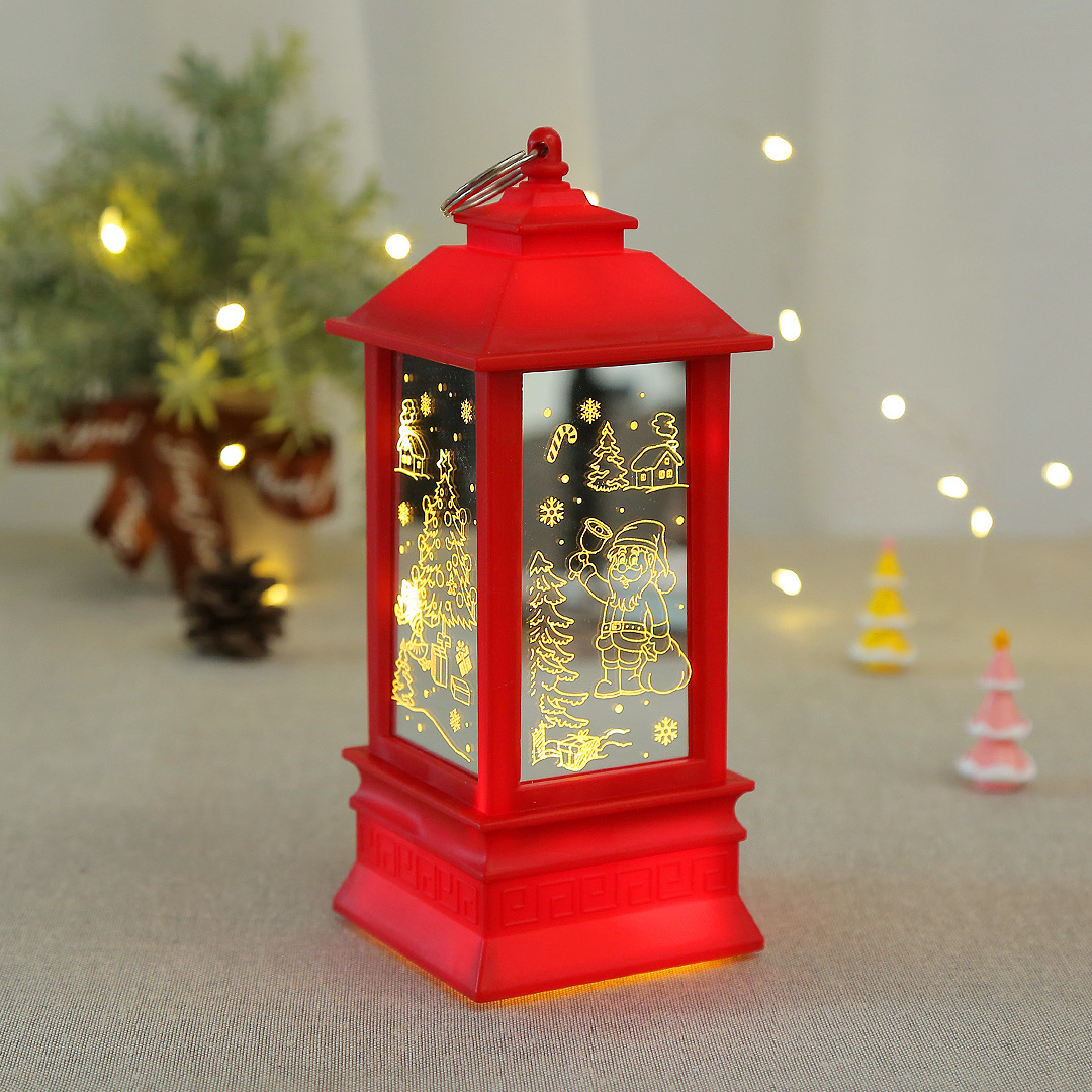Christmas wind lanterns, Santa Claus decorative LED illuminated ornaments, candlestick lamps, decorative handicrafts and ornaments pic 7