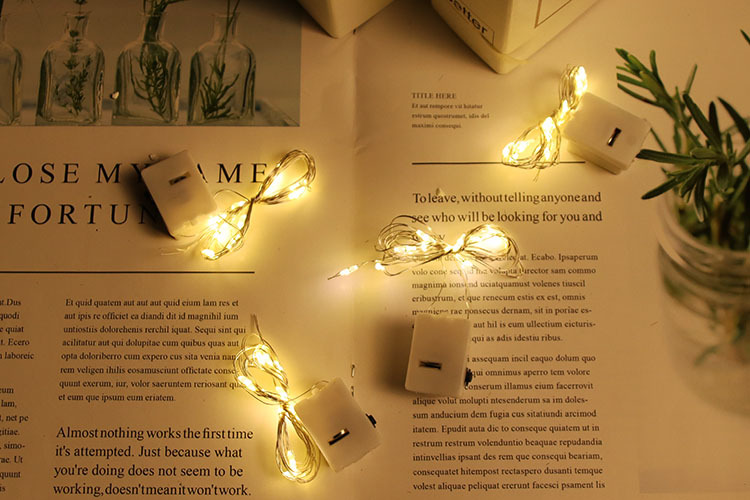 LED string lights, origin and supply of light-emitting three-function flashing lights, cake decorative lights, flower shops pic 7