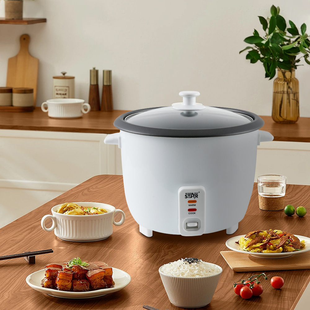 winning star Cross-border US standard 2.2L household 900W multi-functional rice cooker for cooking rice, stewing meat and making soup pic 4