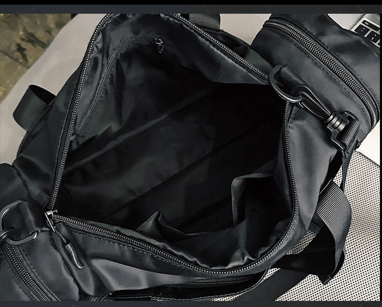 手提短途旅行包女潮牌时尚休闲斜挎包干湿分离运动大容量健身包男详情37