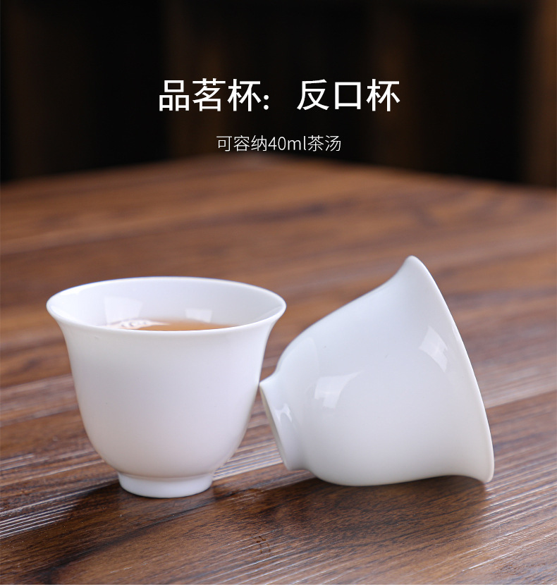 Ceramic travel tea set portable bag, Quick Cup, one pot, three cups, Kung Fu tea set gift set with LOGO printing pic 32