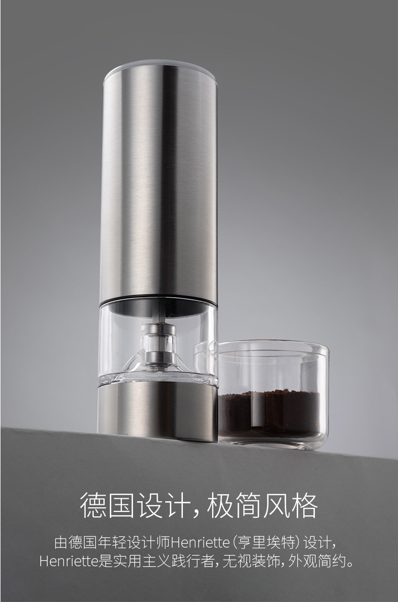 Wholesale of electric coffee grinders, household portable coffee bean grinders, fully automatic coffee grinders, cross-border coffee machines pic 11