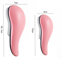 872卡通动物宝宝儿童梳子女童一岁2岁美发梳细齿尖尾2把梳子套装详情23