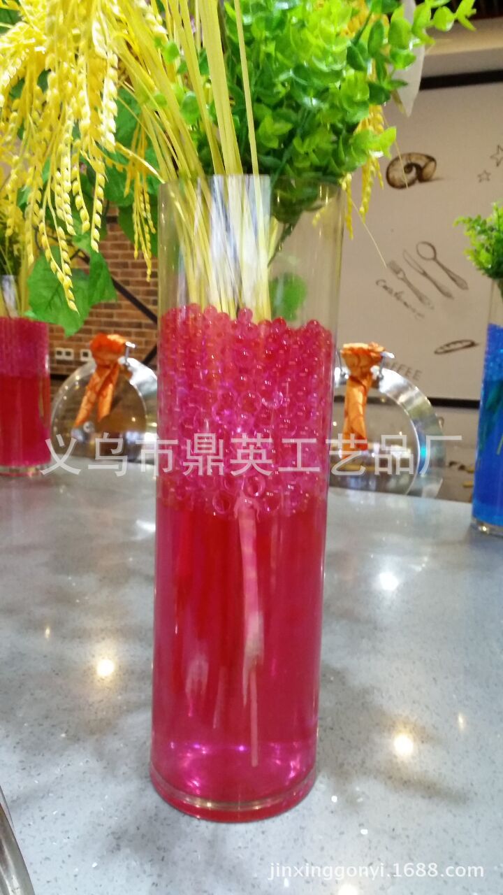 鼎浩 WATER BEADS DIY 24个一盒 新品文创专供 茶壶泡水大珠 吸水珠 底部可拆卸 带陀螺 泡大详情29