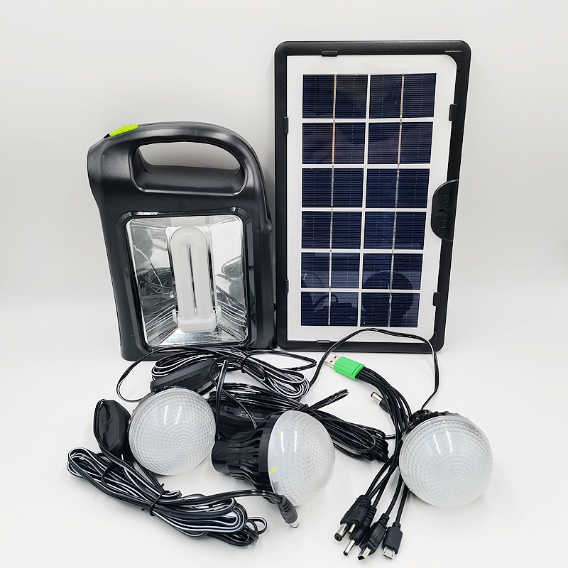 厂家供应 太阳能照明系统 solar system 便携式太阳能你灯泡批发详情3