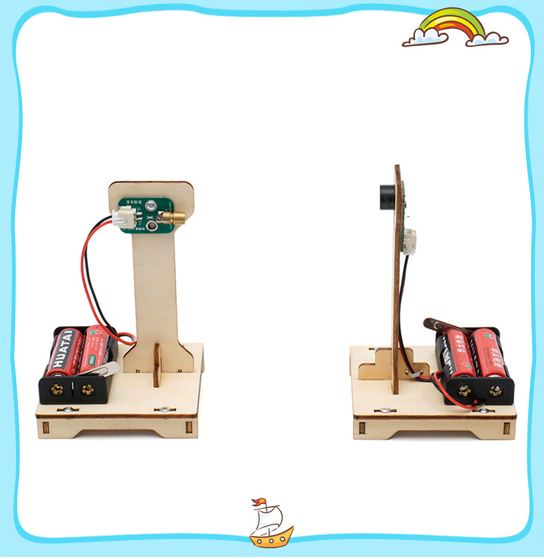 School DIY technology handicraft infrared alarm intelligence science experiment material package for junior high school and primary school students pic 18