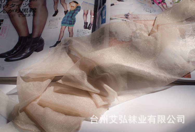 Factory direct supply of pearlescent silk stockings for women, ultra-thin, shiny black silk, sexy and shiny, anti-hook pantyhose, large size silk stockings pic 40