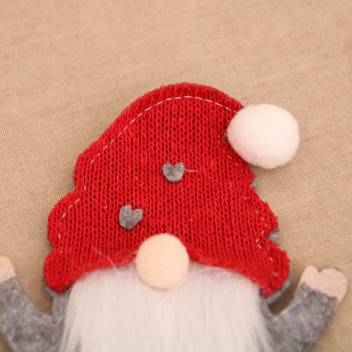 Cross-border new dwarf knife and fork set, faceless old man knife and fork bag, Rudolph tableware set, Christmas decoration items pic 11