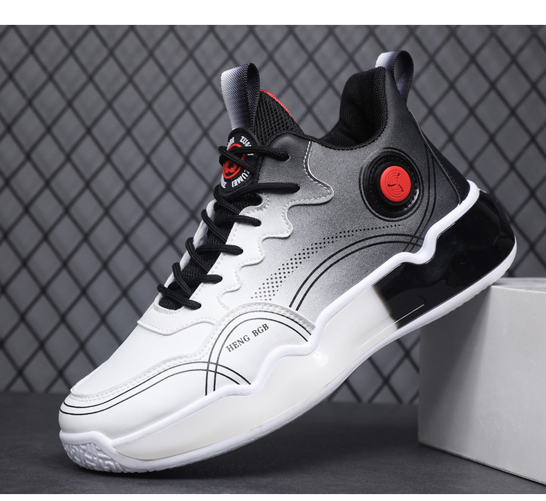 新款秋冬初中学生球鞋青少年跑步运动鞋男士潮流百搭运动篮球鞋详情31