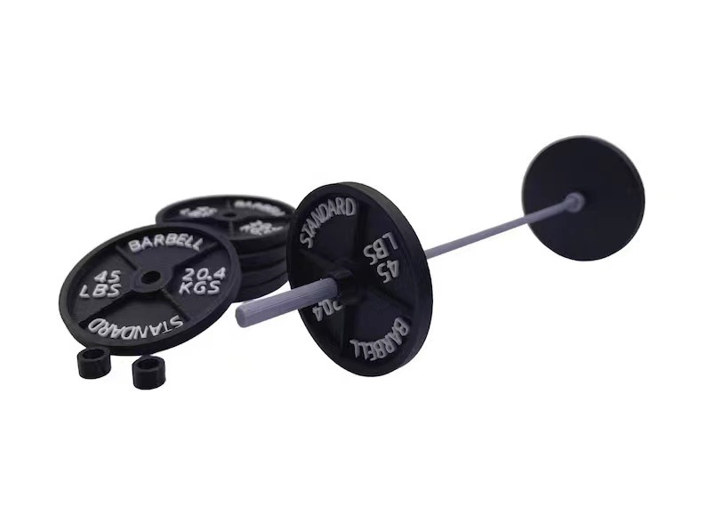 Squat Rack Pen Holder 健身房举重杠铃笔架跨境个性深蹲办公支架详情4
