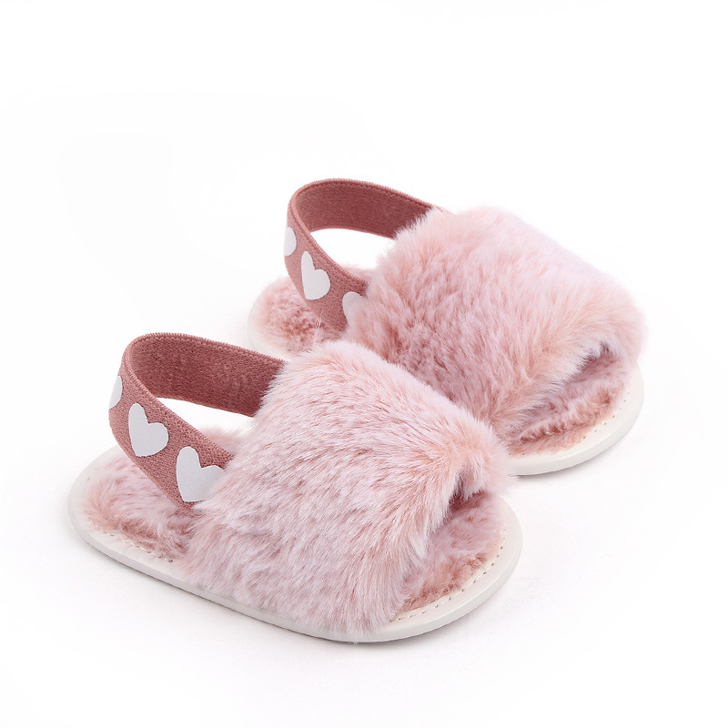 Baby cloth sandals, new style baby sandals, tie-dyed fur sandals, summer walking shoes, baby shoes 2801 pic 16