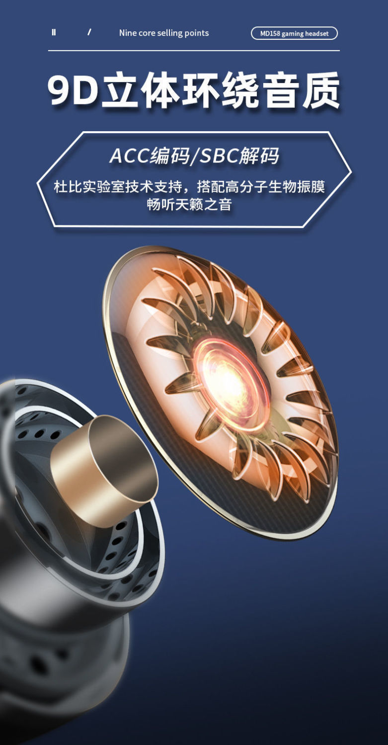 The new cross-border N35 gaming Bluetooth headphones are wireless in-ear low-latency and low-power gaming Bluetooth headphones (tws) pic 31