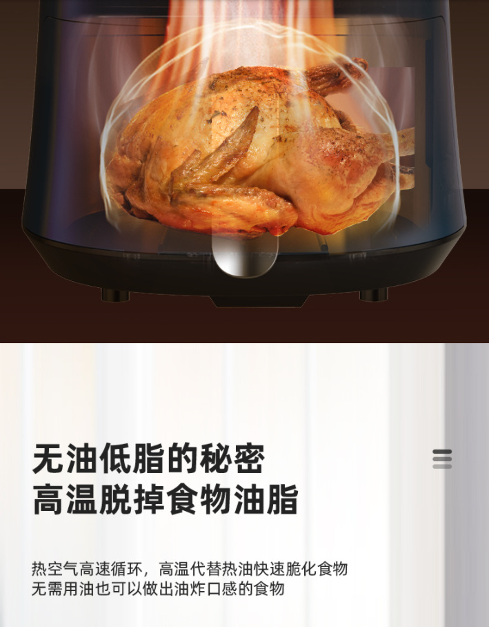 Cross-border Amazon air fryer, new best-selling household air oven, electric oven, new air fryer pic 5