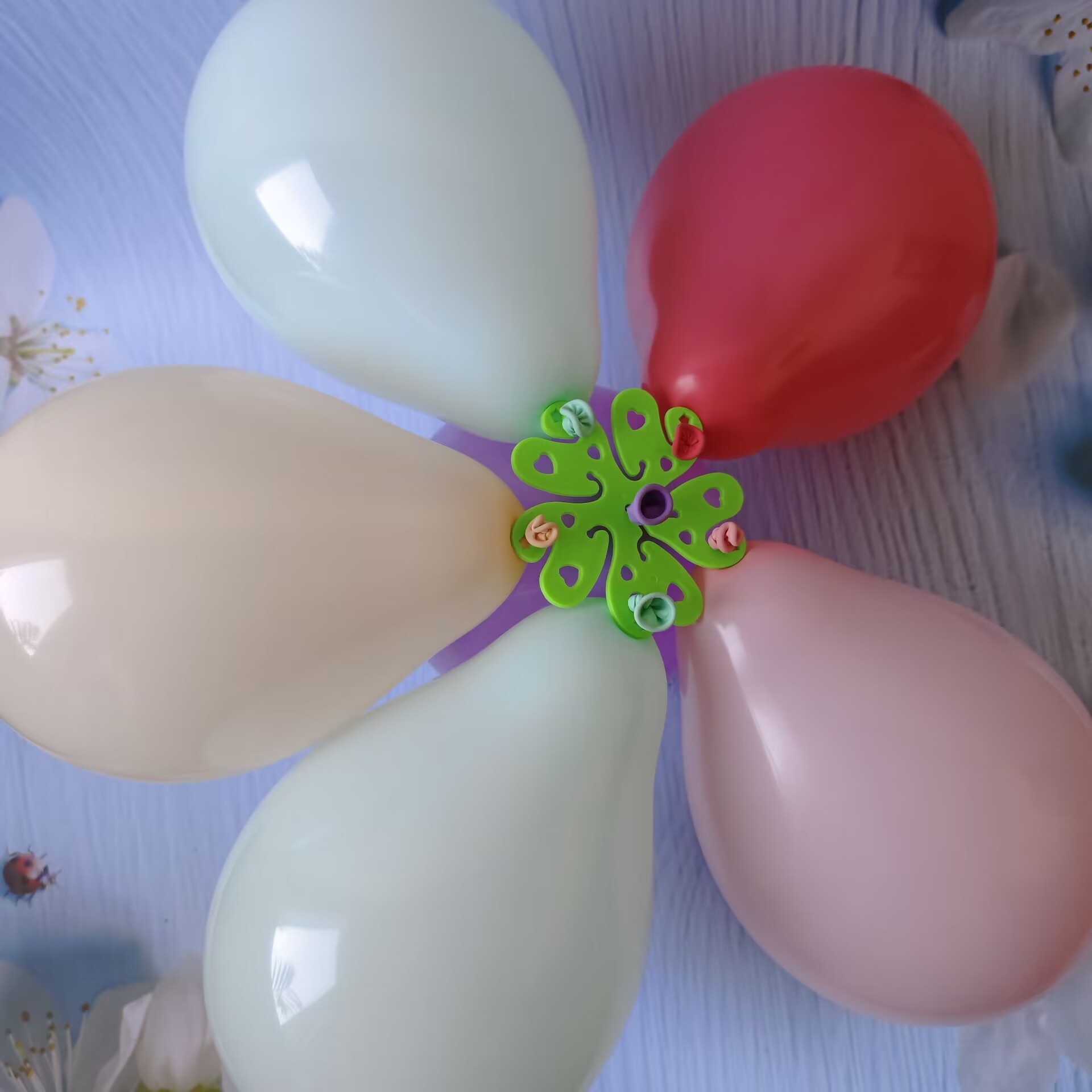 袋装乳胶气球套装气氛布置迷你气球打气花朵型气球儿童玩具详情8