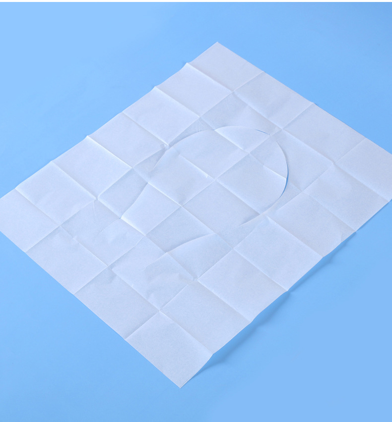 Portable travel disposable toilet paper, 10 pieces of water-soluble toilet seat for one use, toilet seat cover for business trips pic 12