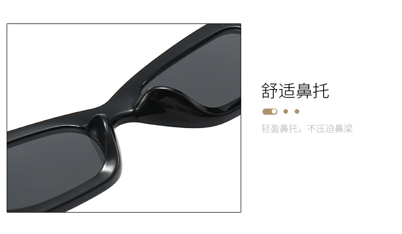 Korean-style cat glasses, sweet and cool, niche 5463 trendy sunglasses, fashionable dopamine, individualistic, spicy and exaggerated sunglasses pic 9