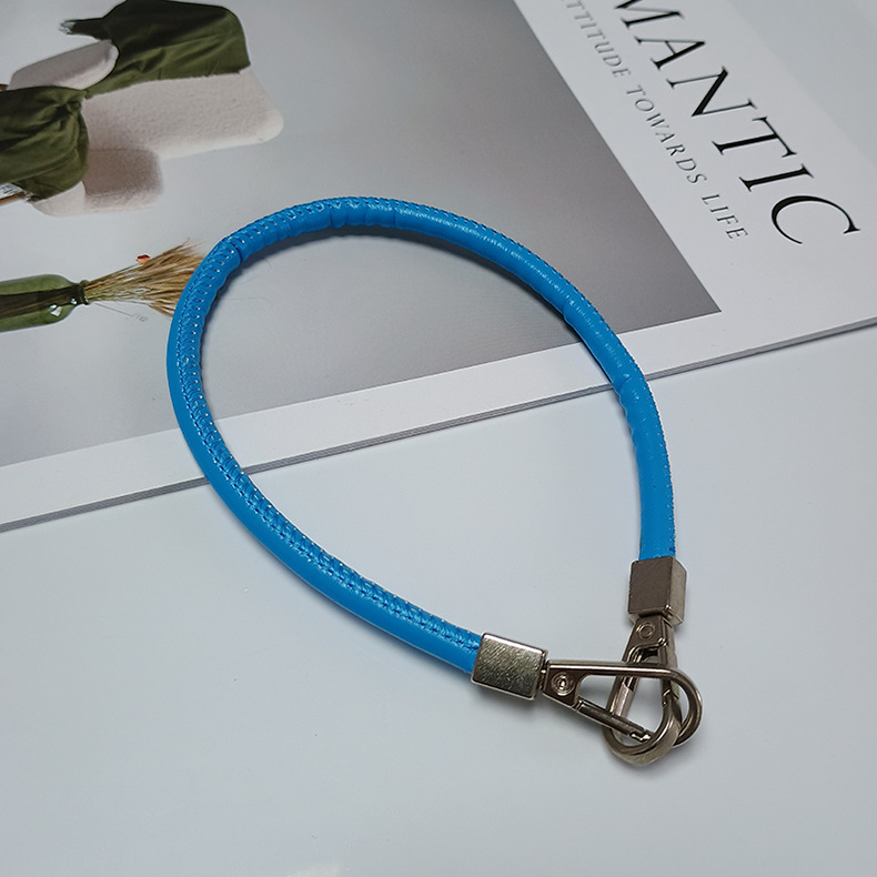 手机挂绳皮革手绳短款男女通用挂件手机链结实防丢水杯短款挂绳详情14