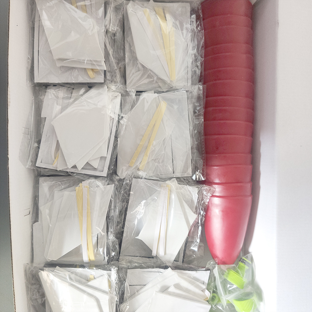 Water rocket blade with glue, rocket-making material competition, new material, shock-resistant direct injection tail fin, complete head cone pic 7