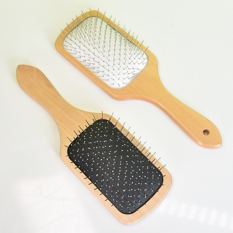 工厂直销禾木气囊梳按摩梳木质梳子木质经络刷按摩气垫梳顺发美发详情12