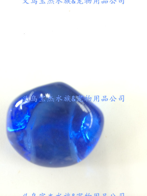High-quality multi-color glass stone for fish tank landscape decoration and aquarium decoration pic 8