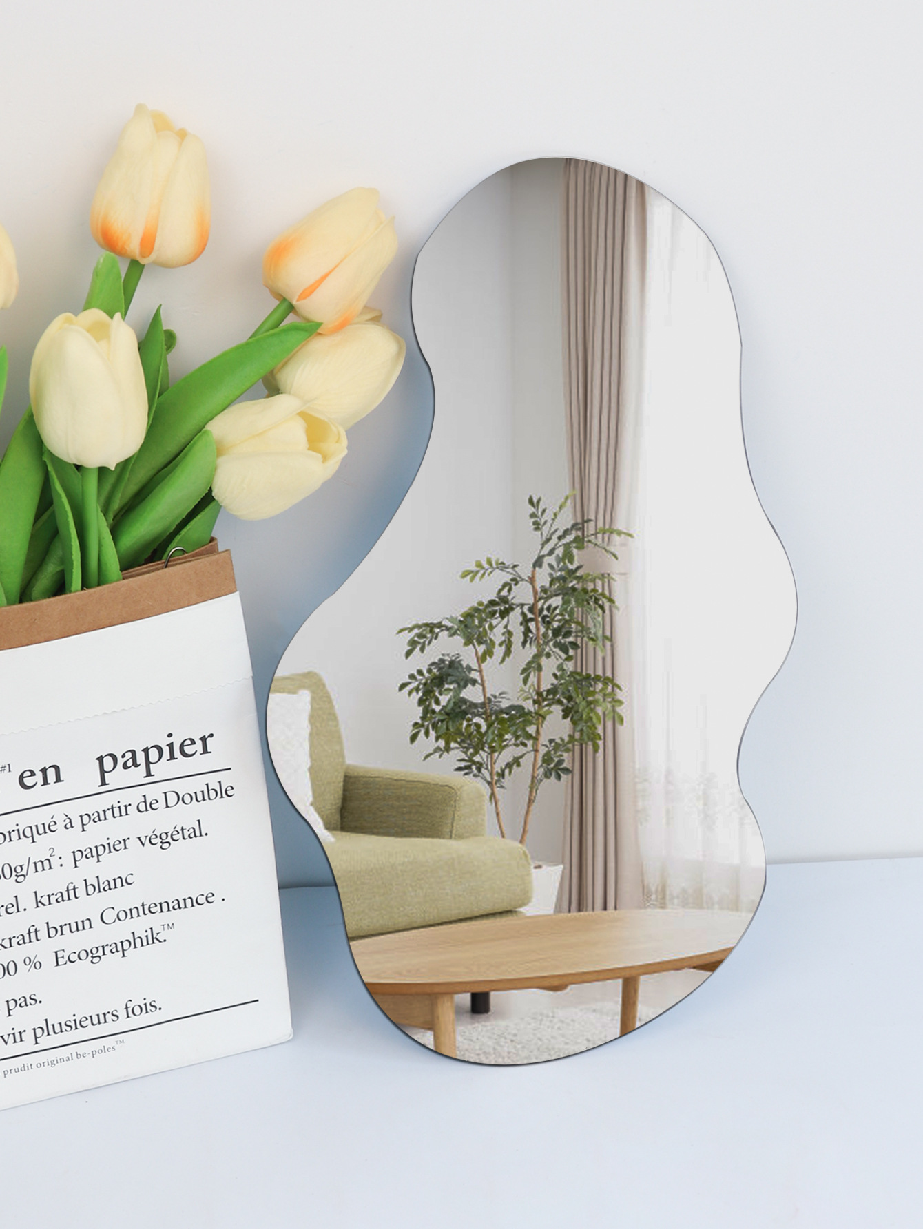 跨境镜面墙贴北欧风墙饰创意儿童房墙上客厅墙面装饰墙面镜面贴详情3