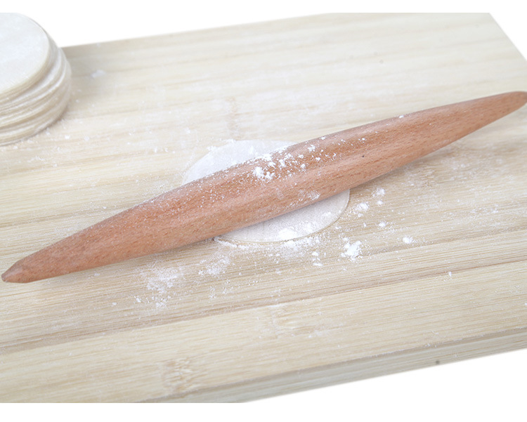 擀面杖实木  榉木烘焙工具木质擀面棍 许声友两元店货源 面杖详情9