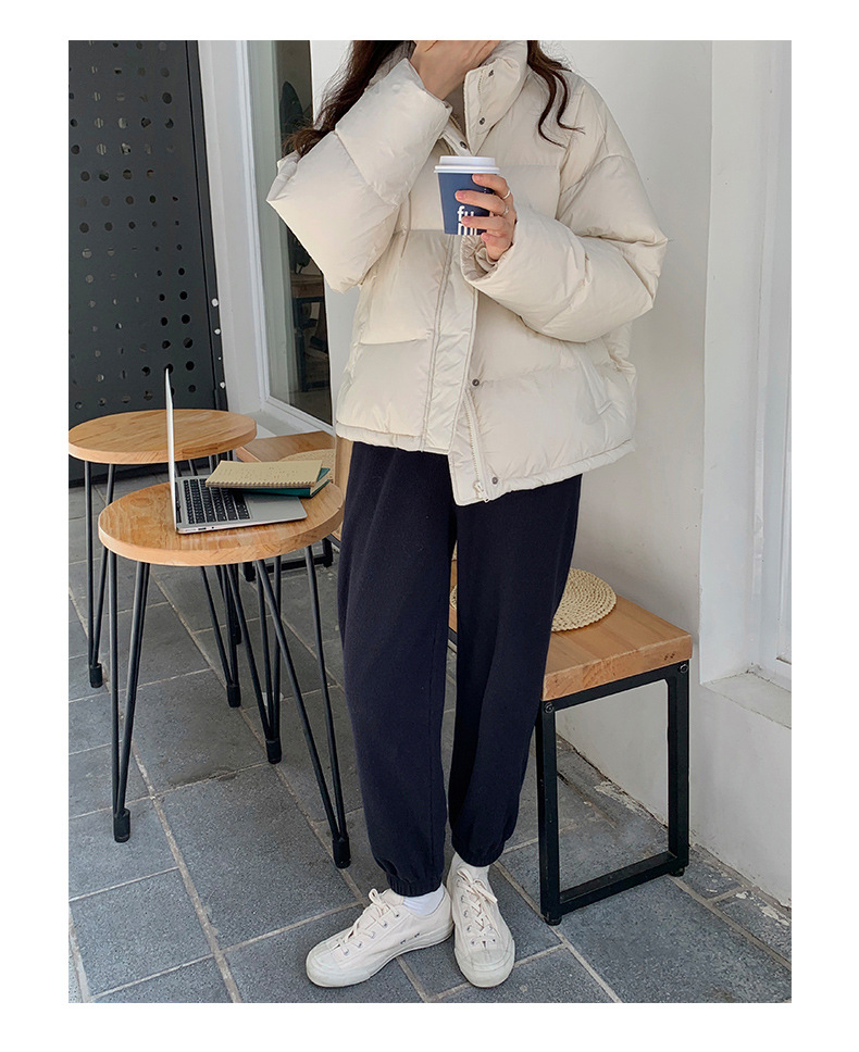 TG90% White duck down thickened down jacket for Women 2021 Winter New stand-up Collar Coat 15580(same style as 13519) pic 19