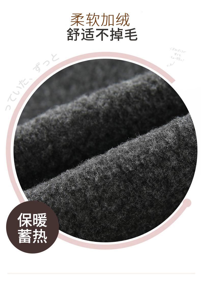 1200D加绒加厚棉竖条打底裤女秋冬外穿日系显瘦羊绒保暖连裤袜裤详情33