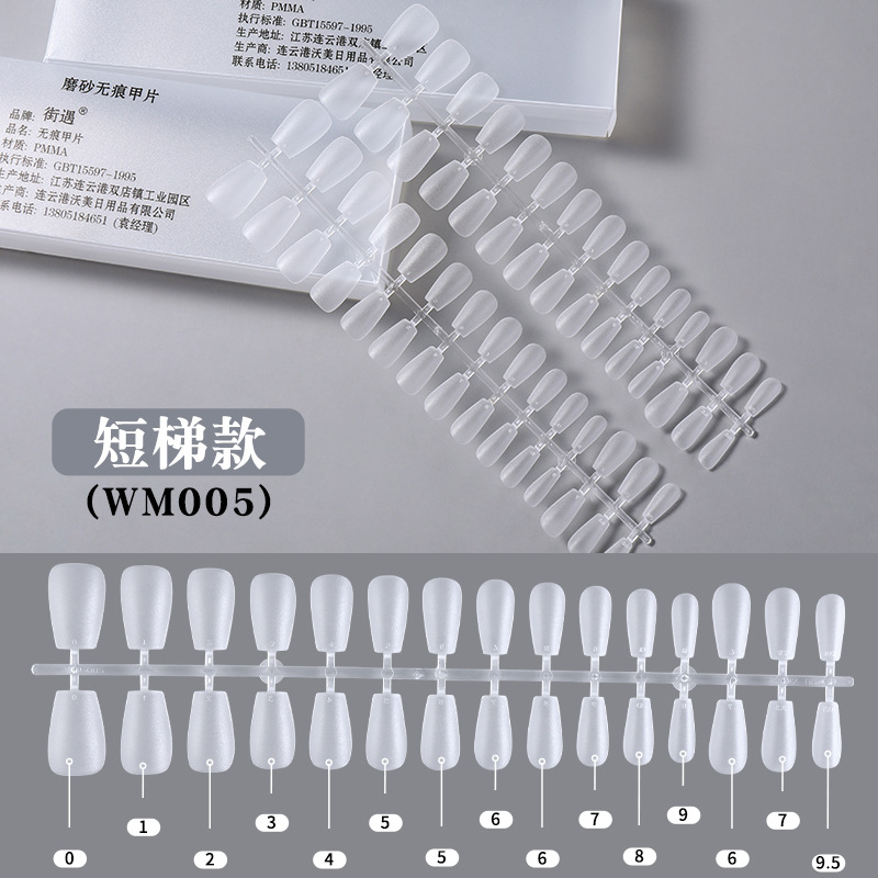 Street encounter size nail strips, special nail art pieces for wearing nails, false nails, wearable full stickers, nail salon size nail stickers pic 17