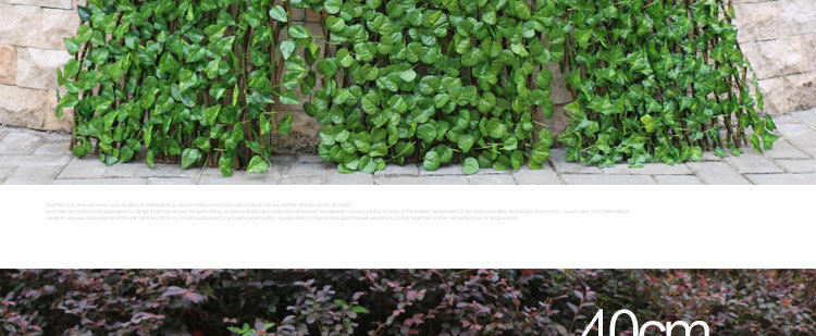 Artificial fence guardrail net, artificial grass fence net, artificial plant leaf fence, artificial rattan fence, artificial flower, artificial lawn, artificial tree, artificial rattan, artificial flower, artificial green pic 28