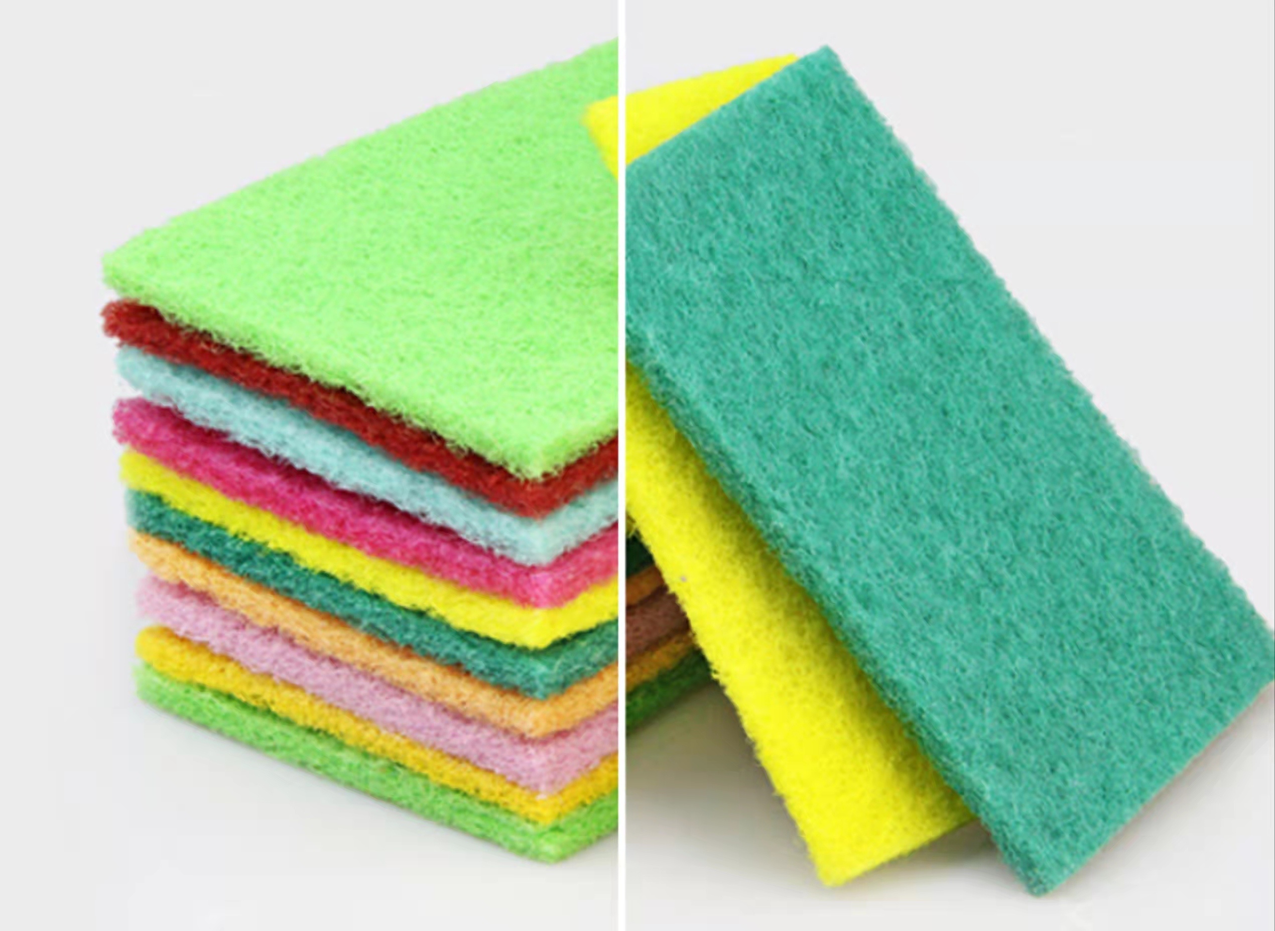 Zhonggaomi multi-color cleaning scouring pad, dishwashing cloth, kitchen dishwashing and cleaning cloth pic 6