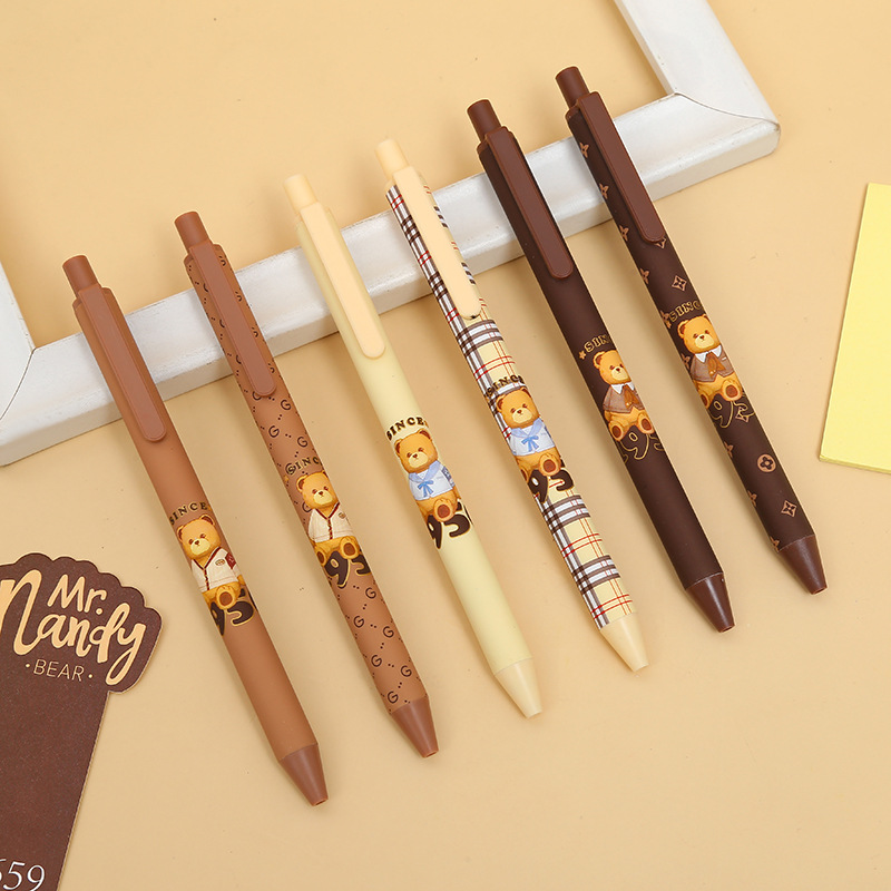 The ST pen tip is extremely smooth. The front of the pen is made of metal and features a ZF2659 illustrator in collaboration with Nandy Bear pic 10