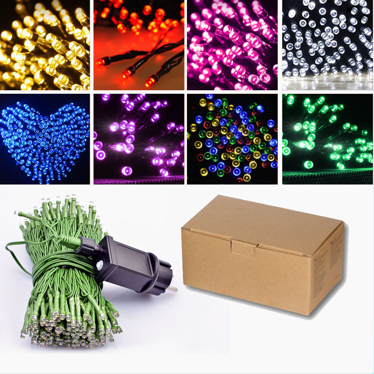 Solar light string 200LED Christmas light, decorative light string, garden light, lawn light, LED light string pic 5