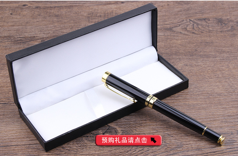 Black gel pens, business gifts, metal signature pens, customized advertising gifts, ballpoint pens, logos, and pens pic 34