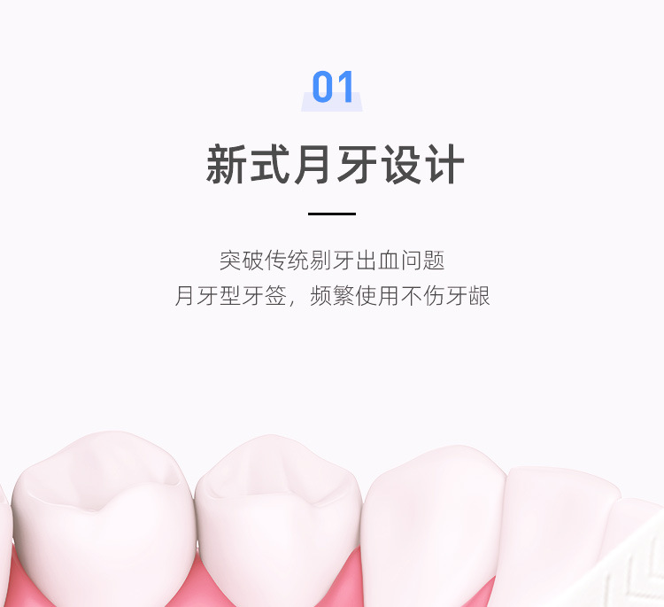 健牌牙线超细剔牙线签家庭装一次性牙线棒两盒100支批发详情3