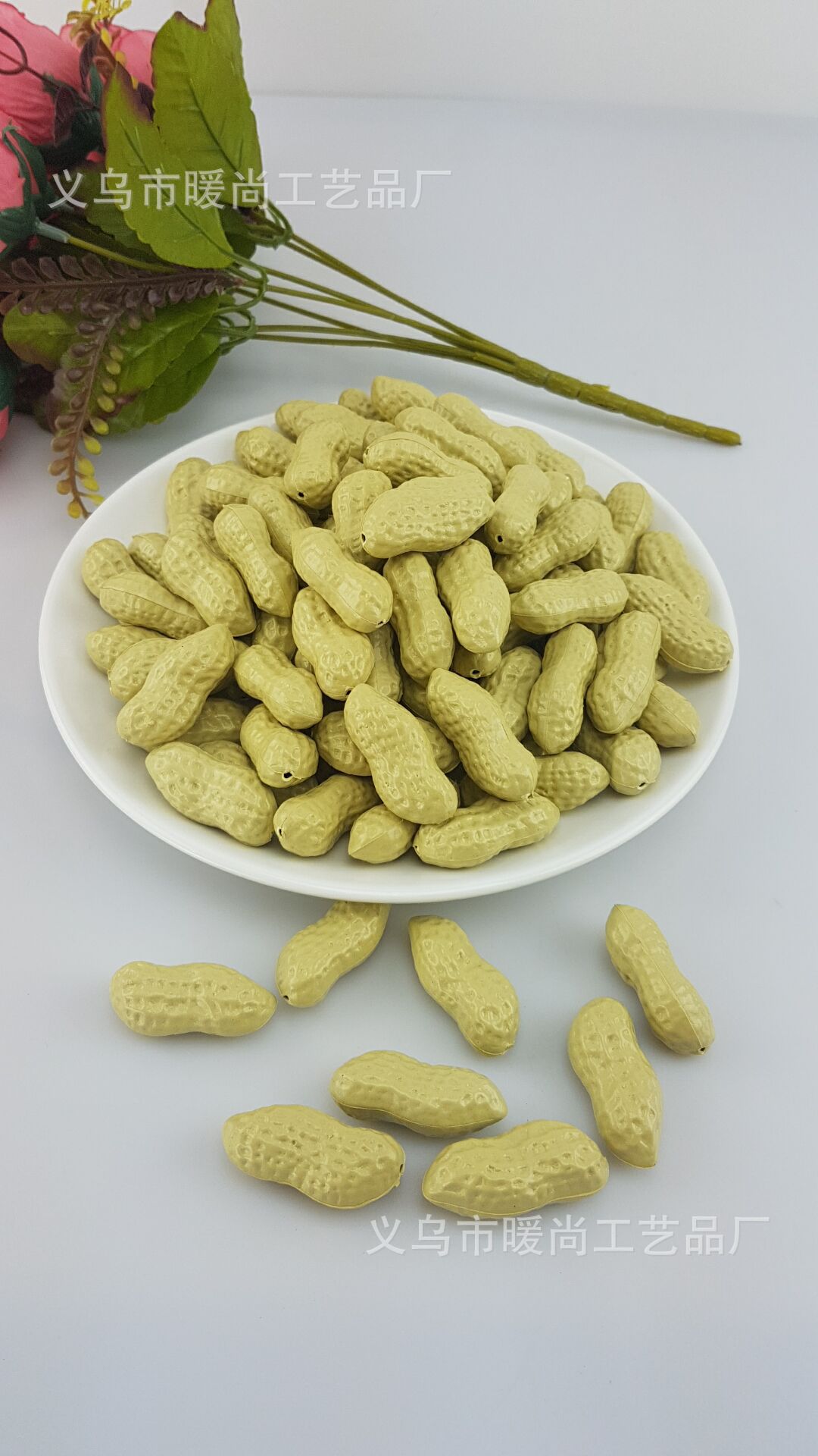 Factory direct sales of simulated peanuts, plastic fake peanuts, photography and shooting props, early education decorations, in stock for sale pic 2