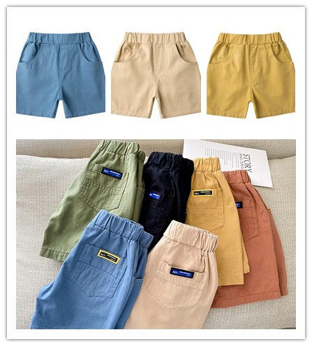 童装工装裤短裤夏季薄款男童休闲裤新款儿童夏装纯色五分外贸爆款详情30