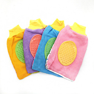 搓澡巾套装三件套拉背条沐浴球加厚露指洗澡巾代发摆地摊网红详情16